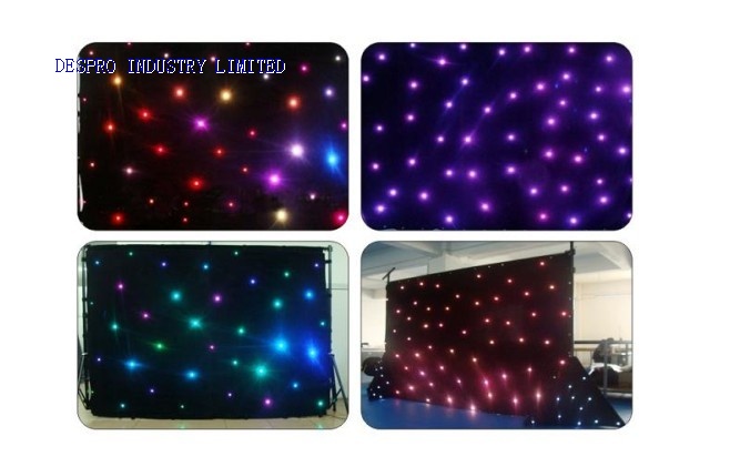 LED RGB Stars Cloth